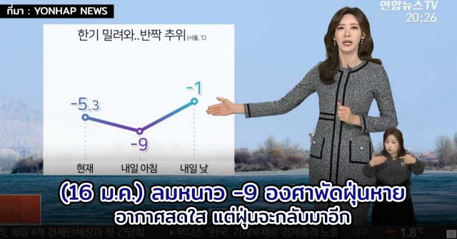 พยากรณ์อากาศเกาหลี